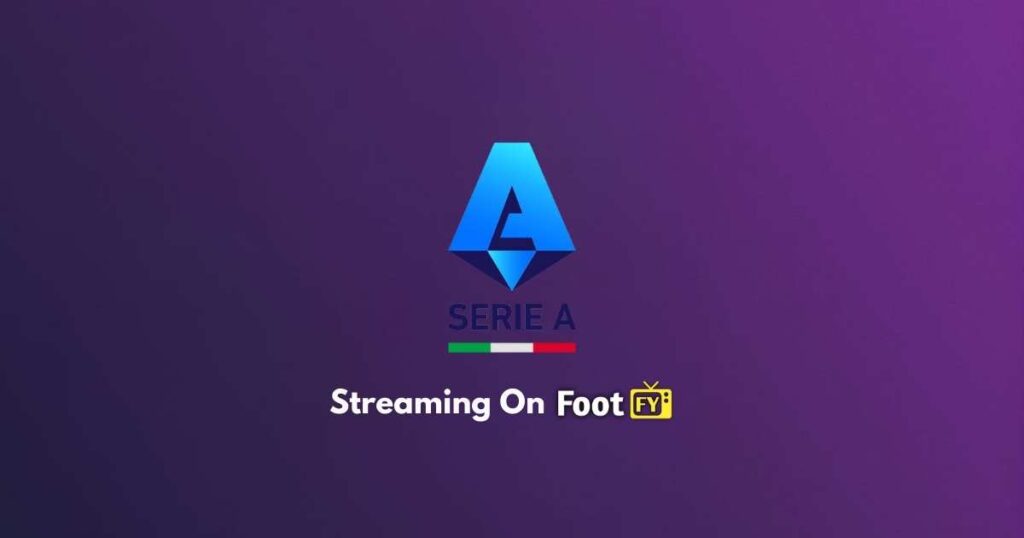 Serie A Poster Footfy Live